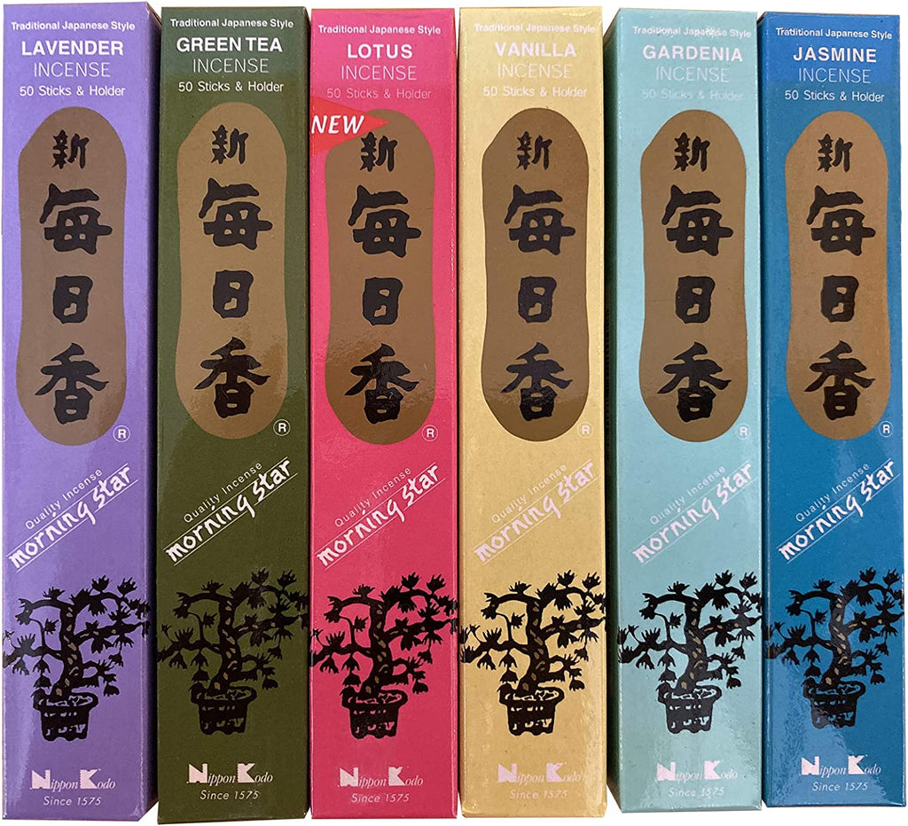 Morning Star Incenses  50 sticks per box