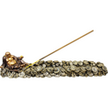 Polyresin Incense Holder - Prosperity Buddha