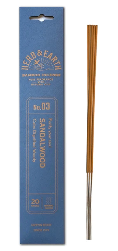 Sandalwood  Herb & Earth Incense 20 sticks