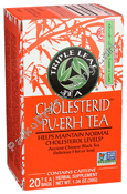 Cholesterid - Pu-erh Tea (100%)  20 tea bags per box