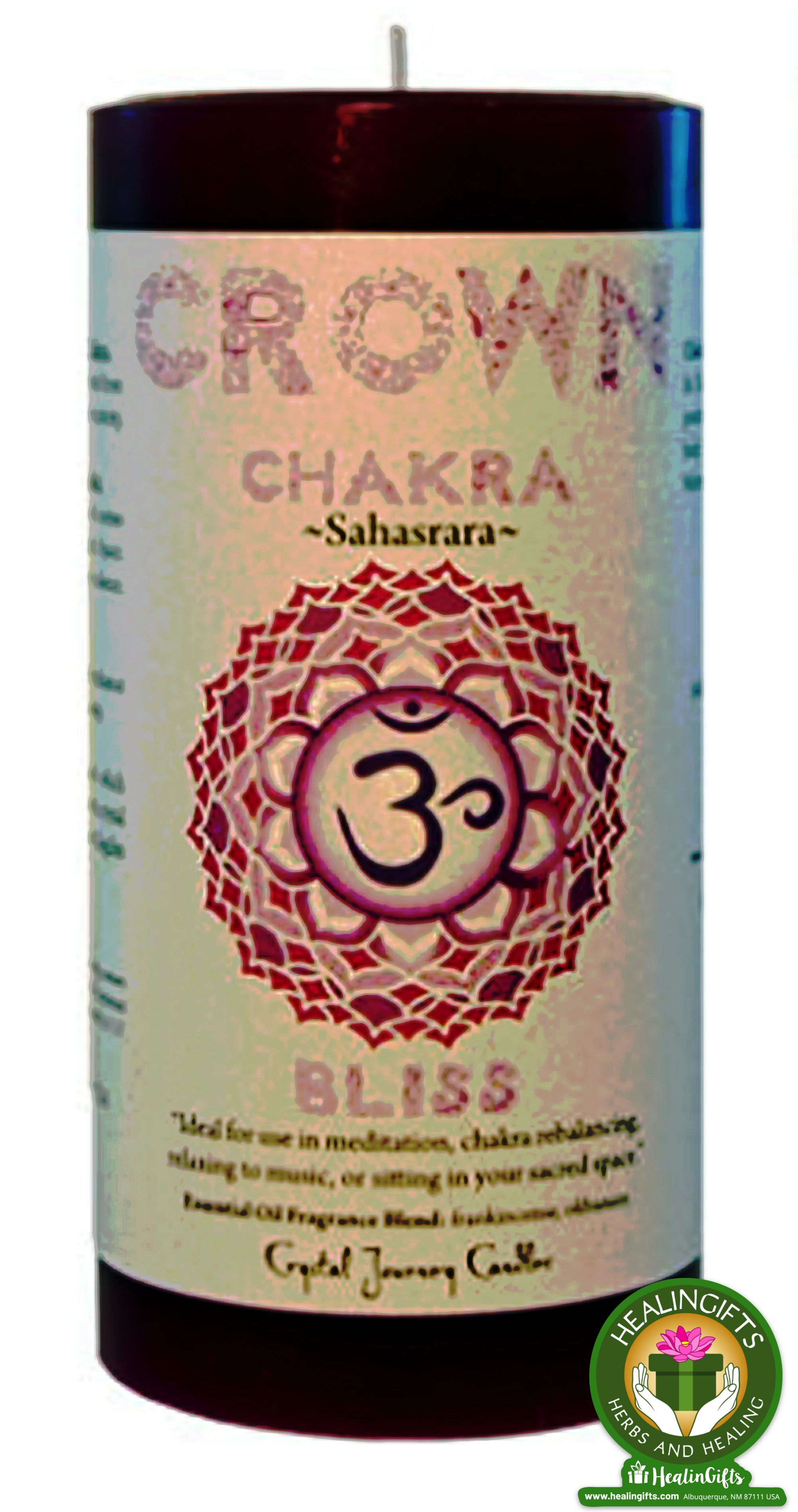 Velas del pilar de los chakras