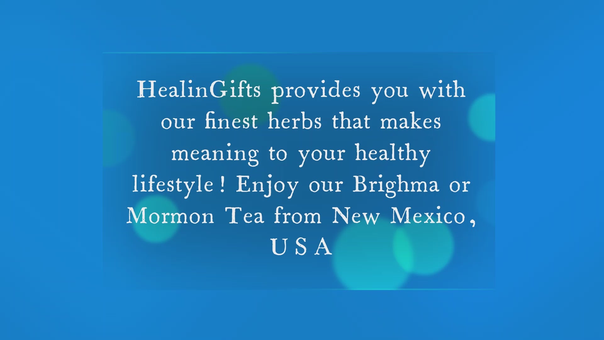 Mormon Tea