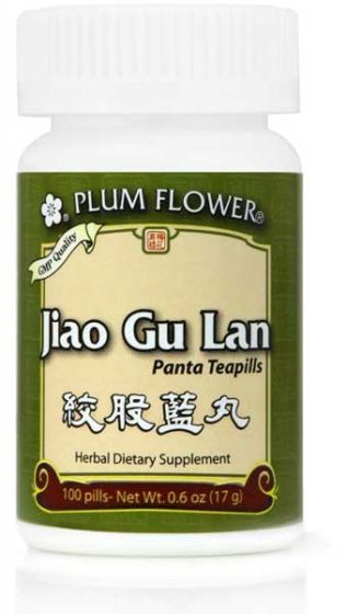 Jiao Gu Lan Teapills 100 pastillas por botella 