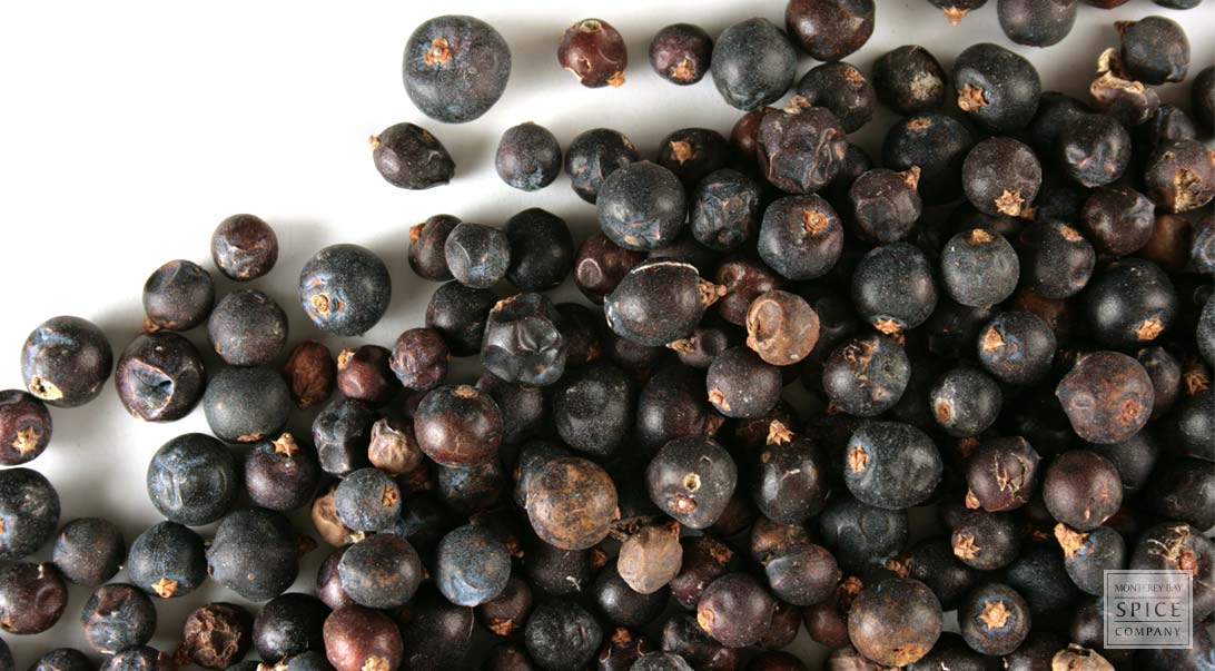 Bayas de enebro enteras