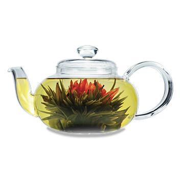 Clear glass teapot, 20 Oz
