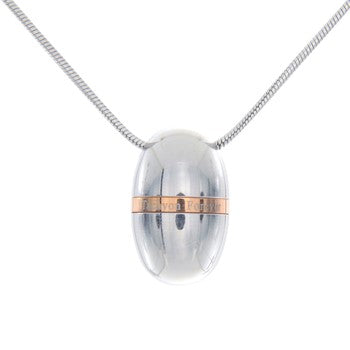 Colgante Orbe 5G con Anillo Dorado 